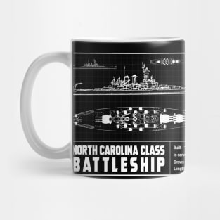 NORTH CAROLINA CLASS BATTLESHIP Mug